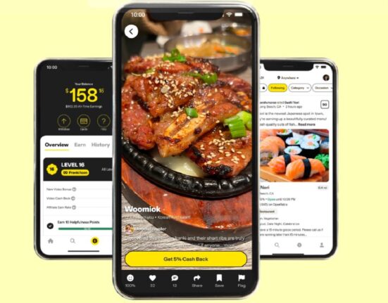 Запущений у 2021 році, Franki позиціонує себе як «TikTok для оглядів ресторанів» / frankiapp.com
