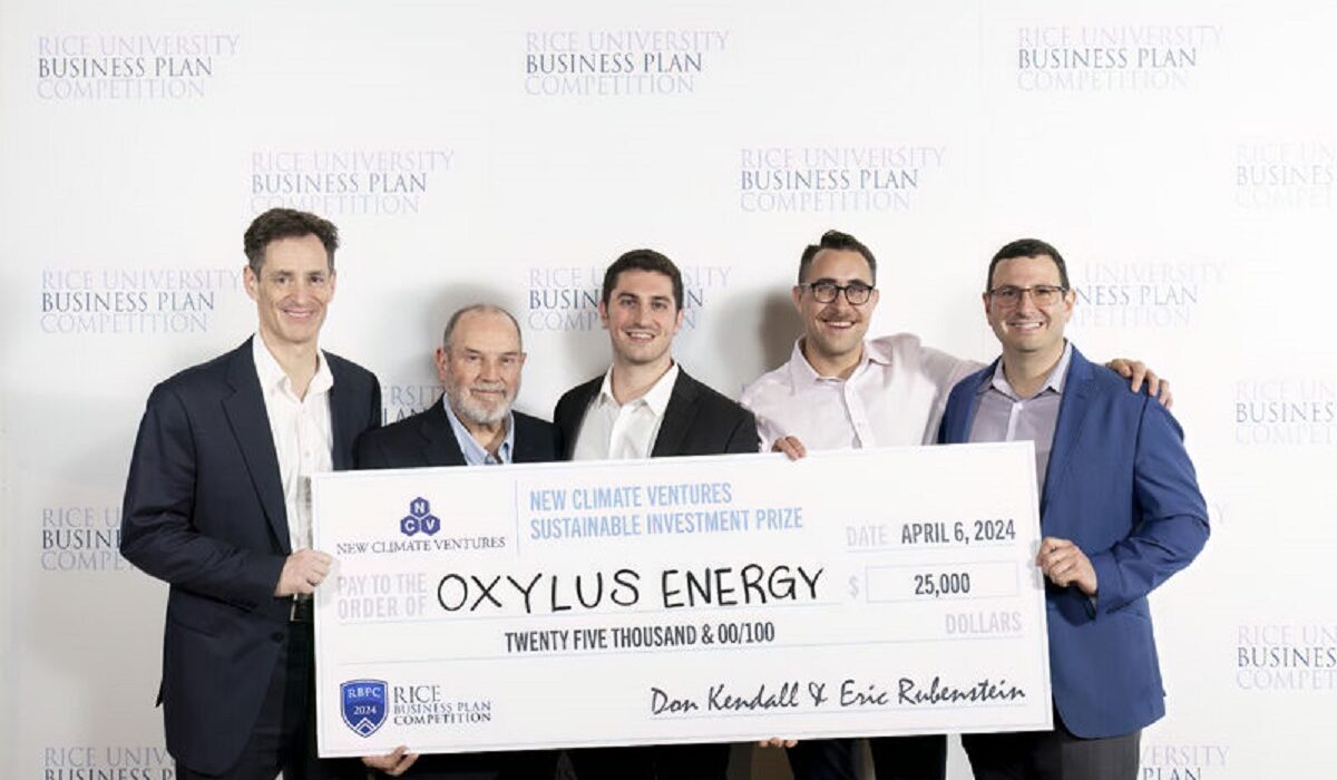 Oxylus Energy нещодавно отримав фінансування в розмірі 4,5 мільйона доларів