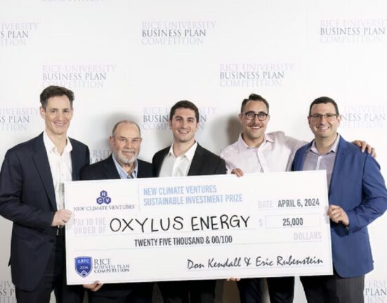 Oxylus Energy нещодавно отримав фінансування в розмірі 4,5 мільйона доларів