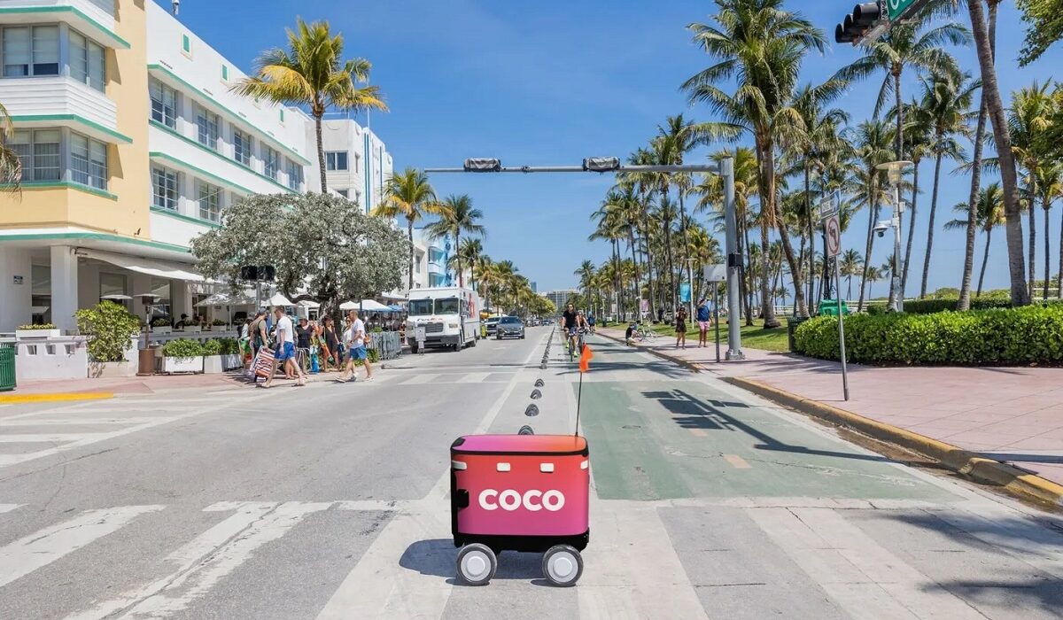 Coco Robotics є одним із низки стартапів, що використовують роботів для доставки