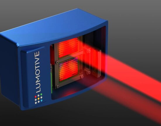 Твердотільні чіпи Light Control Metasurface від Lumotive складаються з нанорозмірних пікселів